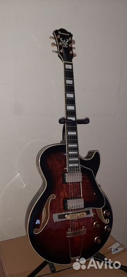 Гитара Ibanez Artcore AG95QA-DBS новая с кофром