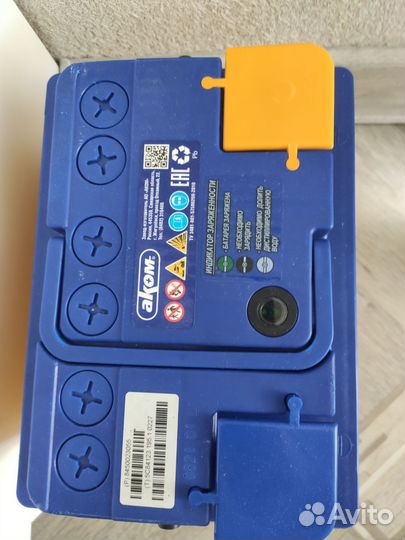 Акб аком 55 а.ч (евро)