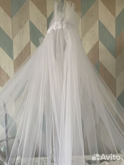 Балдахин в кроватку с держателем