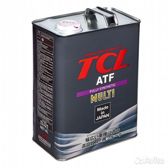 Жидкость для АКПП TCL ATF Multi, 4л A004mlta