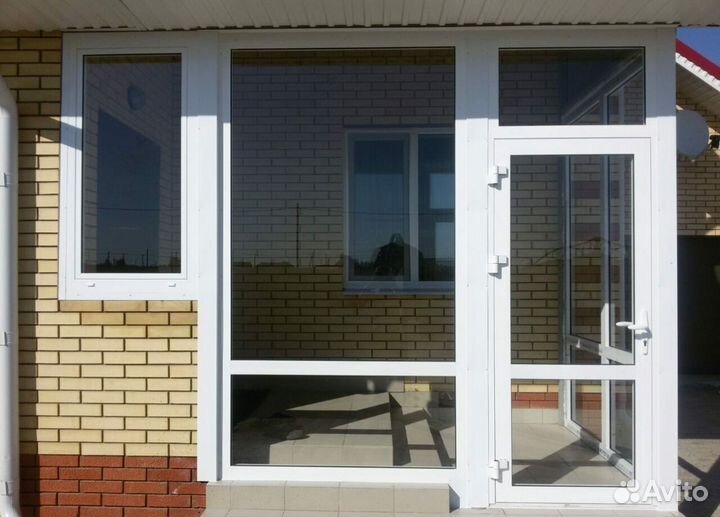 Входная группа, окна пвх