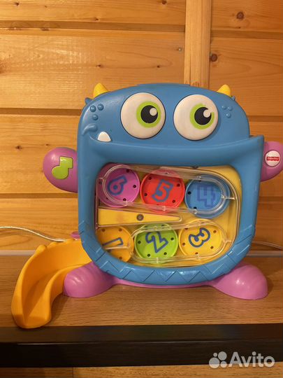 Голодный монстрик fisher Price