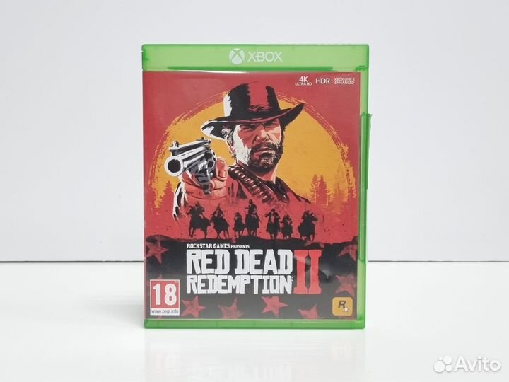 Диск Red Dead Redemption 2 Xbox One