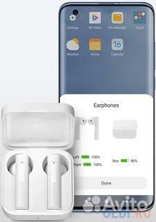 Беспроводные наушники tws mi earphones 2 basic