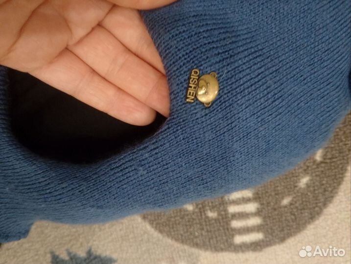 Шапка шлем детская