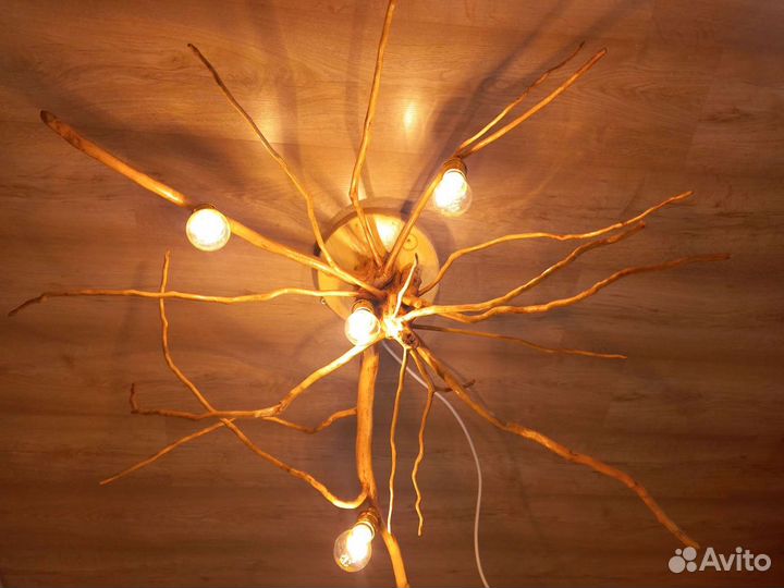 Люстра из корня