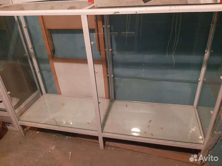 Витрины алюминиевые