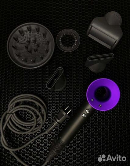 Фен dyson supersonic фиолетовый