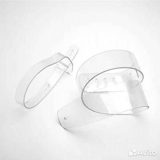 Прозрачный ремень для электрогитары