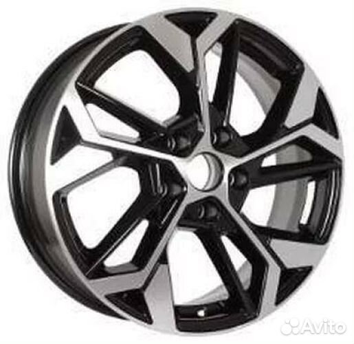 Диски кик KC1062 (ZV 17 Creta) 6,5x17 5x114,3 ET:45 67.1 алмаз черный