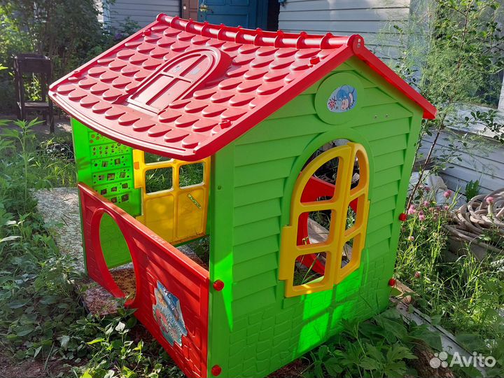 Детский игровой пластиковый домик