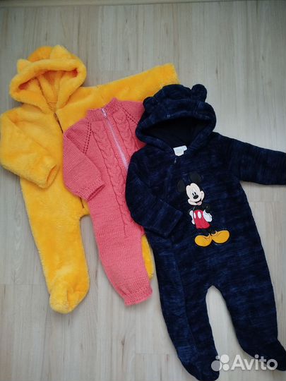 Вещи пакетом на девочку 62-68