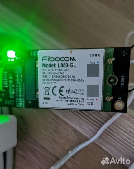 Модем 4G+ LTE Fibocom L850-GL 9cat