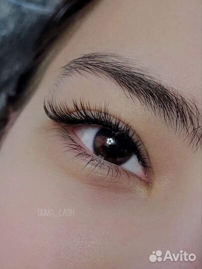 Наращивание ресниц модель