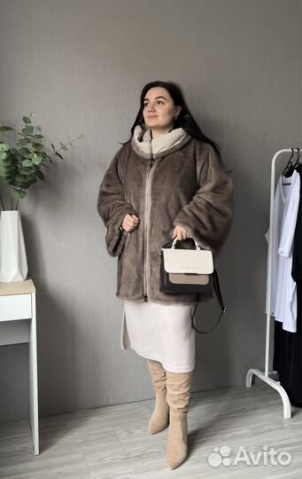 Куртка с мехом двухсторонняя