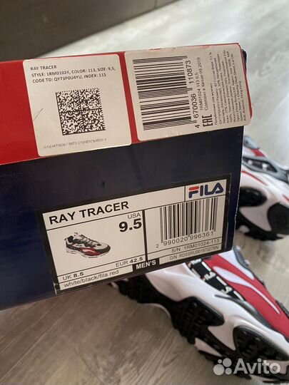 Кроссовки Fila Ray Tracer (42,5eur) оригинал новые