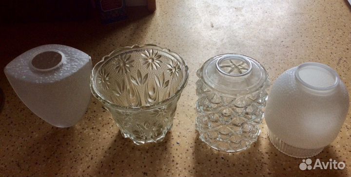 Плафоны винтажные СССР