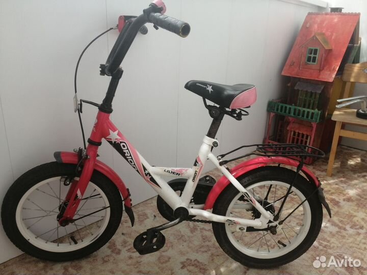 Детский велосипед 14 дюймов для девочки
