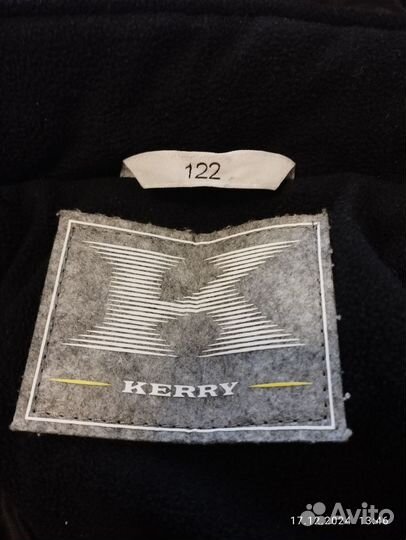Зимний комбинезон для мальчика 122 kerry