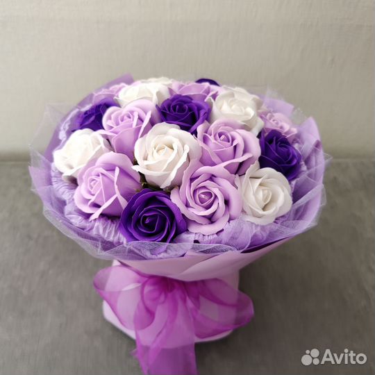 Мыльные букеты