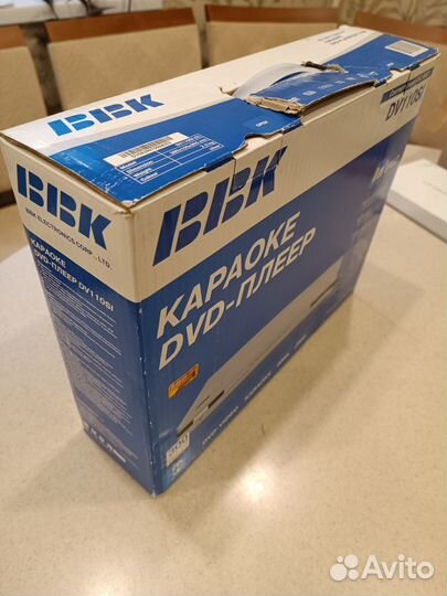 BBK DVD плеер, караоке DV110SI