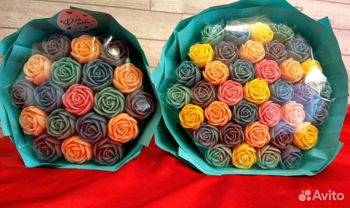 Букет из шоколадных роз