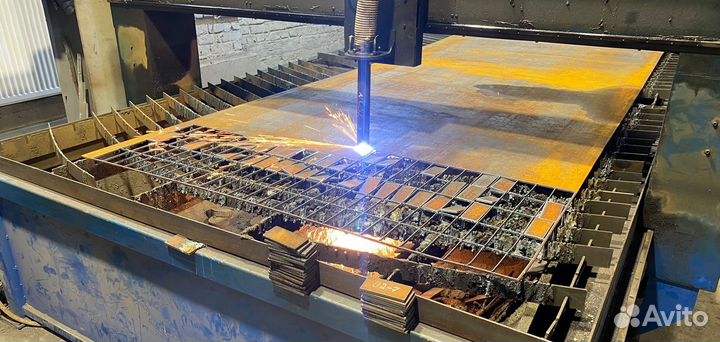 Плазменная резка металла чпу (до 40 мм толщина вкл