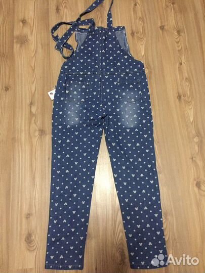 Джинсовый комбинезон