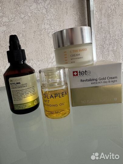 Крем от TETe с кремом коллоидным золотом