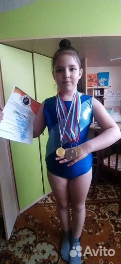 Гимнастический Купальник для гимнастики 122-134