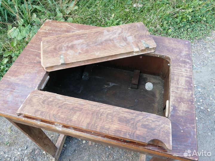 Старая станина от швейной машинки дерево