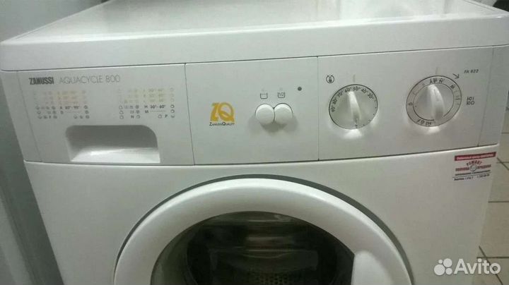 Zanussi aquacycle 800 разбор