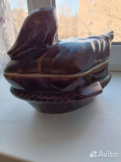 Утятница керамическая