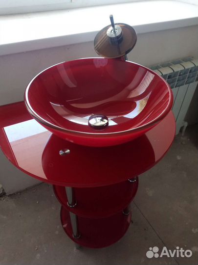 Раковина стекло