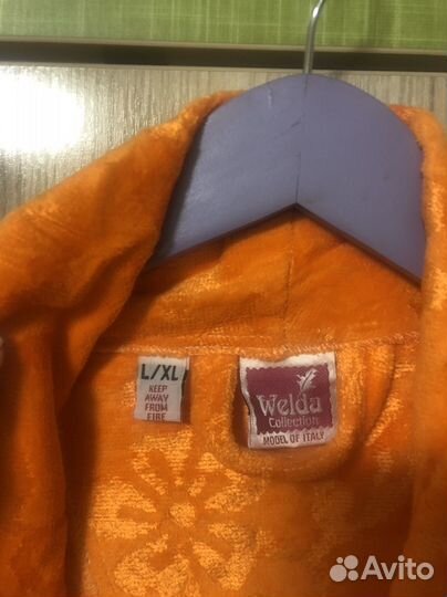 Халат махровый женский