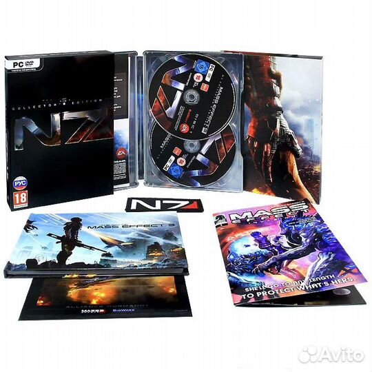 Mass Effect 3: Collector's Edition steelbook игра