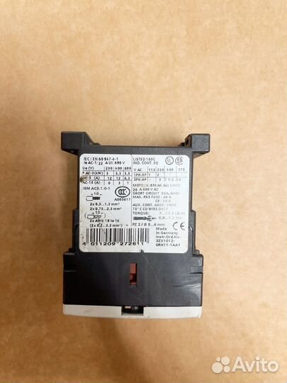 Контактор Siemens 3ZX1012-ORH11-1AA1