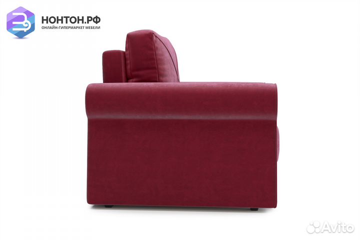 Кресло еврокнижка Лира бордовое