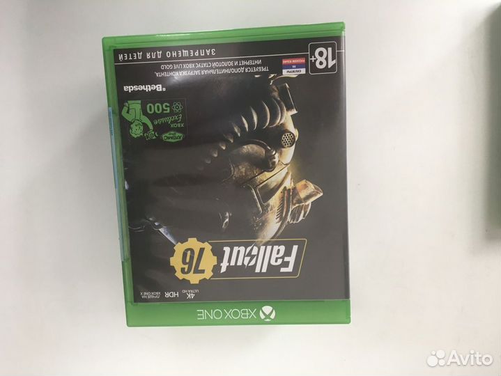 Игровые диски. Xbox One Fallout 76