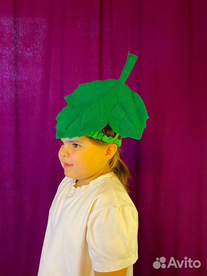 Шапка детская для костюма Виноград