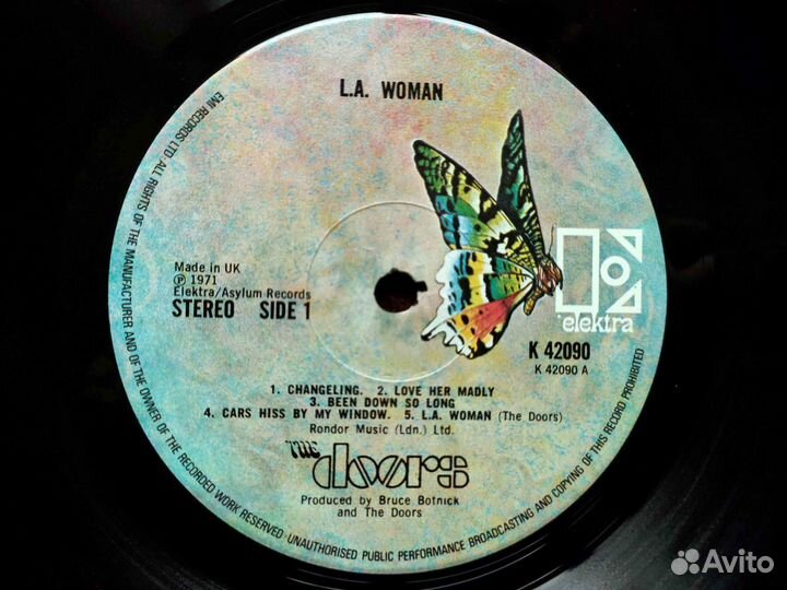 Doors – L.A. Woman – UK 1974