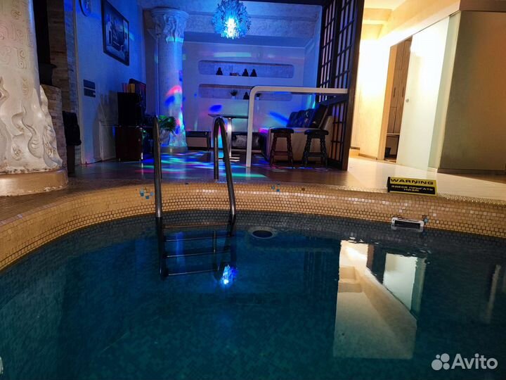 Баня сауна хаммам с бассейном и караоке