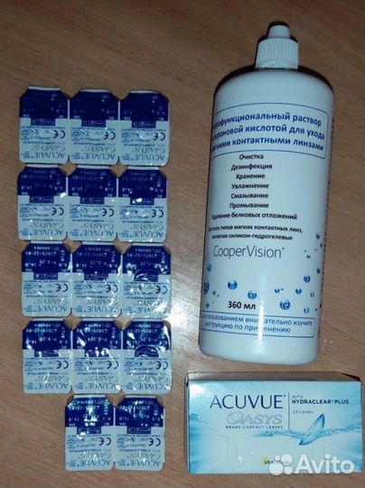 Линзы контактные acuvue oasys двухнедельные