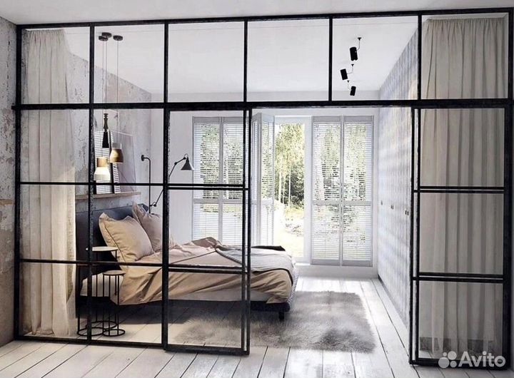 Перегородки лофт