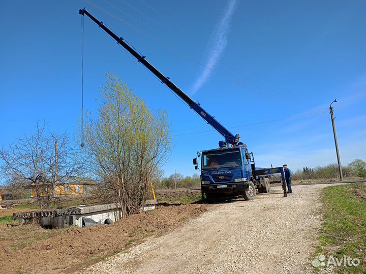 Аренда и услуги манипулятора, стрела 7 т, 19.8 м, борт 12 т, 9 м