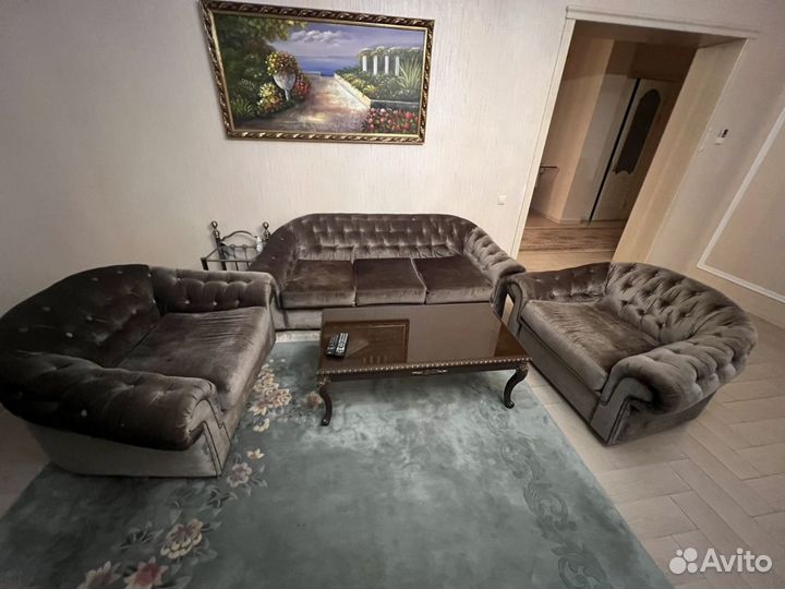 Диван с креслами бу