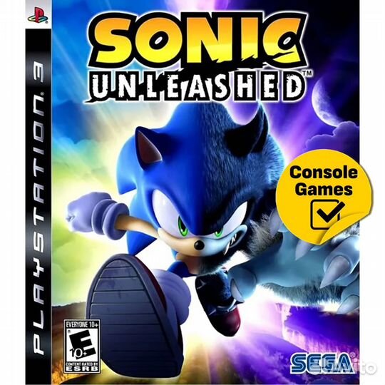 PS3 Sonic Unleashed (английская версия) Новый