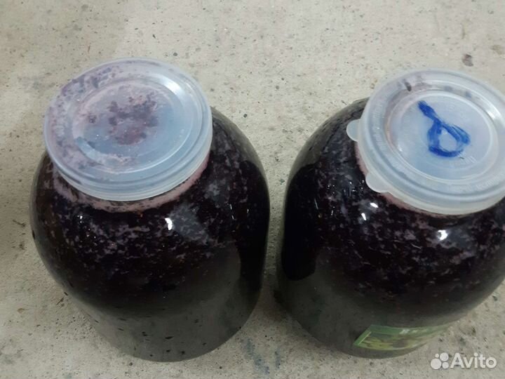 Голубика свежая протертая с сахаром