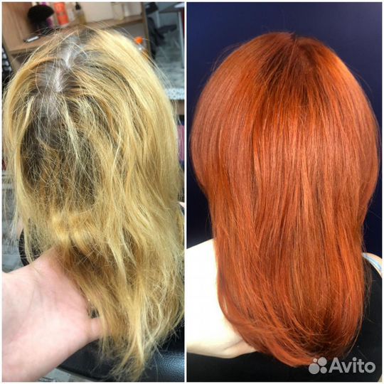 Окрашивание. Уход в подарок