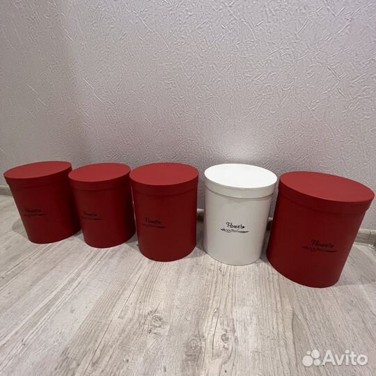 Коробка круглая шляпная
